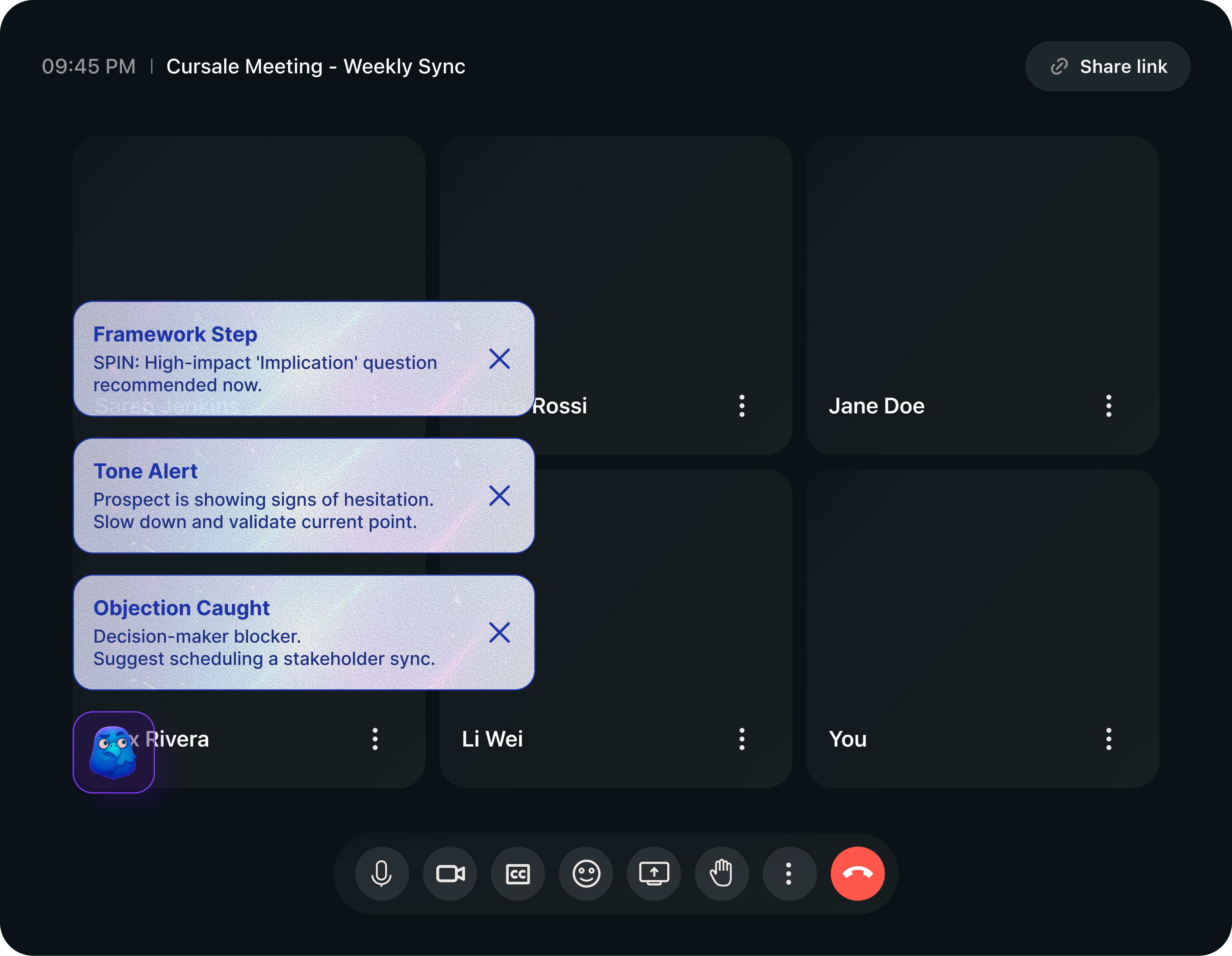 Live Objection Handling